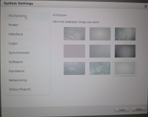 XenClient - system wallpaper settings